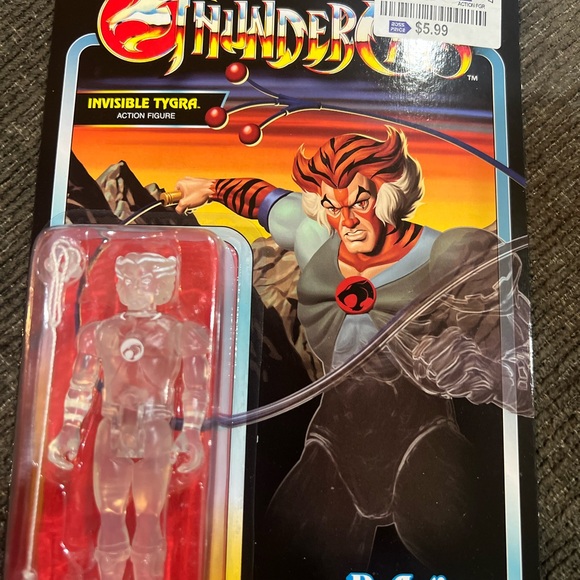 Thundercats Invisible Tygra Action Figure - Red - Picture 2 of 9